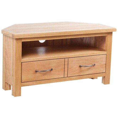 vidaXL TV omarica s predalom 88x42x46 cm trdna hrastovina, (20828518) Cene