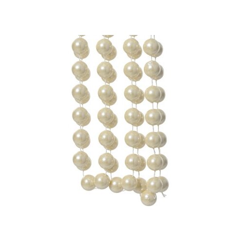 Novogodišnja dekoracija - bead garland 2.7m 001714 - cream - kmg ( 044407 ) Cene