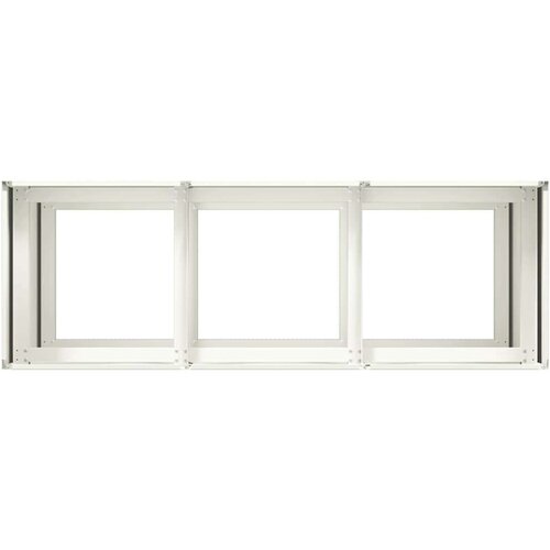 VidaXL Sadilica bijela 120x40x80 cm od hladno valjanog čelika Slike