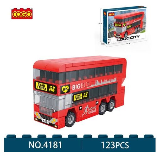 Cogo Double-decker autobus Cene