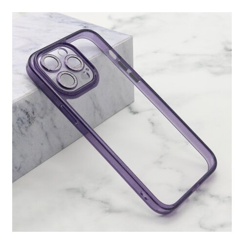  Futrola diamond lens za iphone 15 pro max (6.7) ljubicasta ( F111483 ) Slike