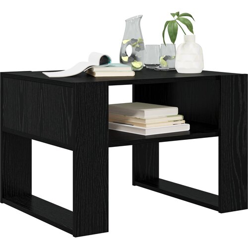  Kava Stol Crni hrast 66 x 53 x 45 cm Konstruirano drvo Slike