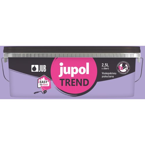 Jub Stenska barva Jupol Trend (2,5 l, Lavanda 430) Slike