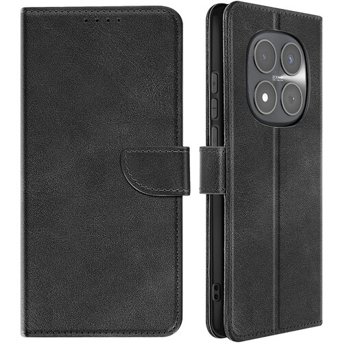 AVIZAR Etui za Redmi Note 15 Pro 5G z usnjenim videzom, držalom za kartice in funkcijo stojala, Črna, (5000189702) Cene