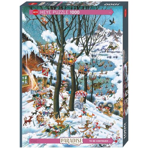 Heye puzzle 1000 delova Paradise In Winter 29961 Slike