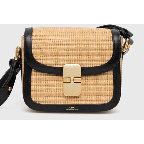 A.P.C. Torba sac grace mini boja: crna, VIALB-F61515