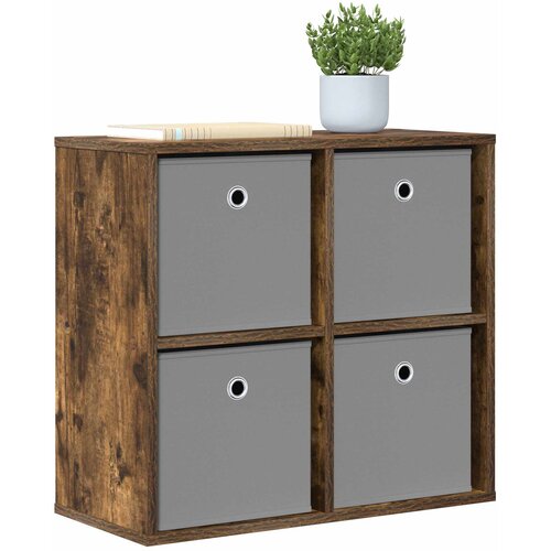  Kreveta s ladicama Dimljeni hrast 59,5 x 27 x 57 cm Slike