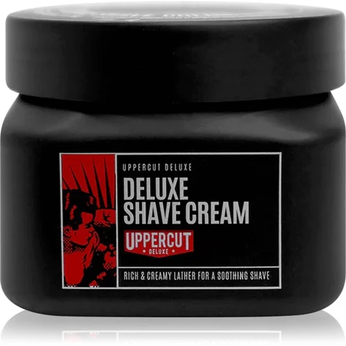 Uppercut Deluxe Shave Cream krema za britje za moške 120 g