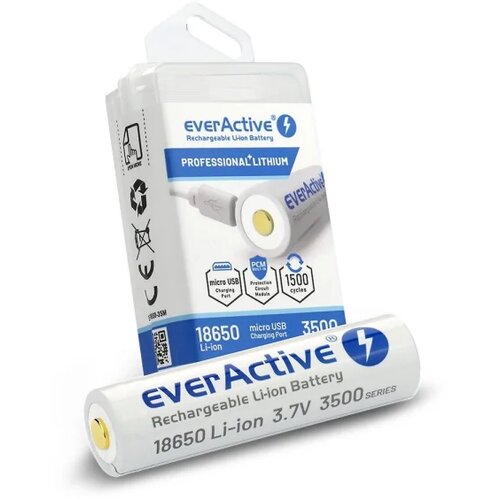 EverActive baterije AAA punjive NIMH R3 800mAh 2kom Slike