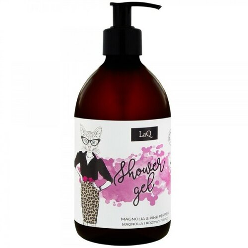 LaQ gel za tuširanje sa mirisom magnolije i ružičastog bibera - kitty 500ml Slike