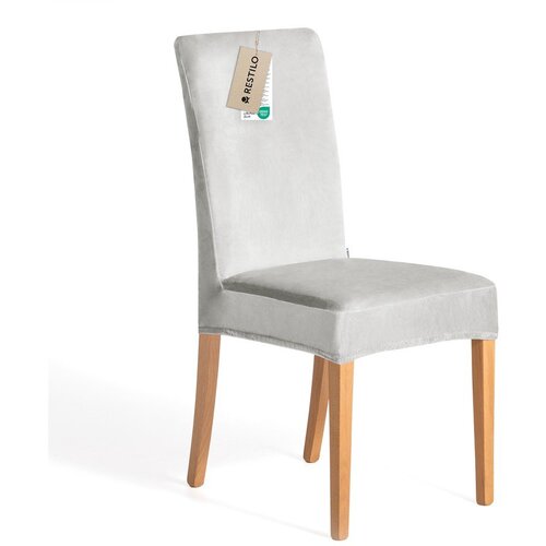 Restilo Svijetlo siva rastezljiva presvlaka za stolicu 48 cm Sento &amp;ndash; Slike