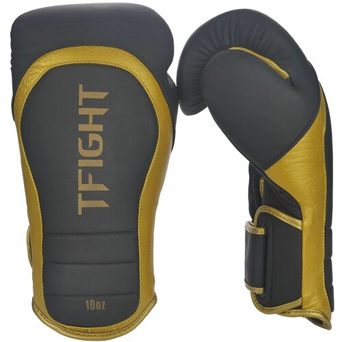 Tfight premium pro black / gold 14 oz, rukavice za boks Slike