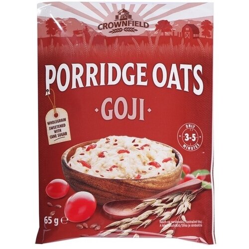 Crownfield ovsena kaša goji i aronija 65g Cene