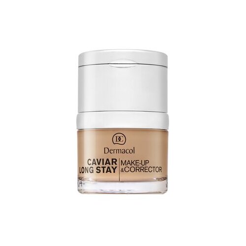 Dermacol Caviar Long Stay Make-Up & Corrector ličila z izvlečki kaviarja in izpopolnjujočim korektorjem 3 Nude 30 ml Cene