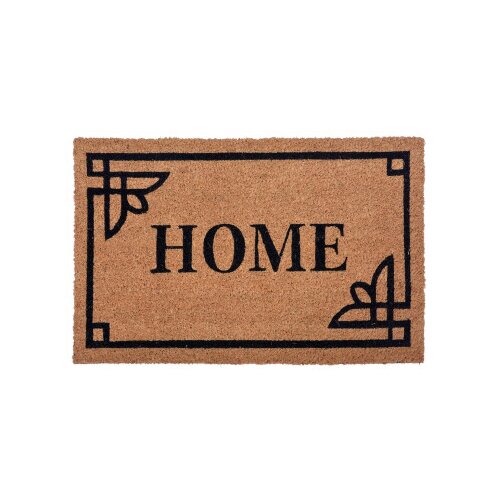 Master Otirač za noge PVC Kokos-decorative floral border Home 45x75x1,5cm Cijene