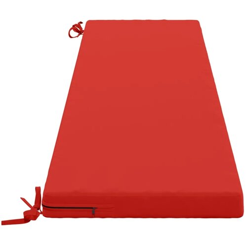  Jastučić za klupu SOEST 100% poliester Crvena 180 x 40 x 5 cm - Crvena 180 x 40 x 5 cm Poliester Cijene
