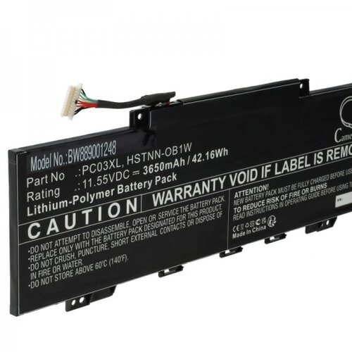 VHBW Baterija za HP Pavilion X360 Convertible 14-DY / 14-DH / PC03XL, 3650 mAh Cijene