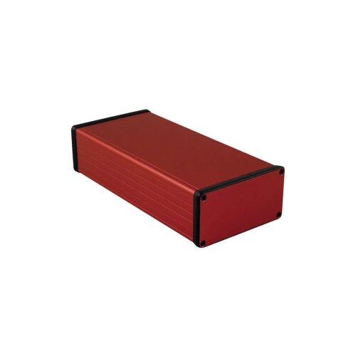 Hammond Electronics Profilno kućište, aluminij, crvena boja 220 x 103 x 53 1455N2201RD 1 kom. Cijene
