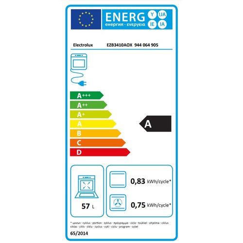 Electrolux EZB3410AOX ugradna rerna Slike