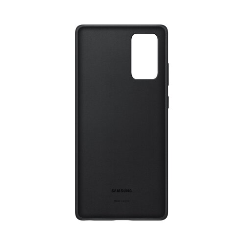 Samsung original usnjen ovitek ef-vn980lbe za galaxy note 20 n980 - za&amp;scaron;čita zadnjega dela - črna Slike