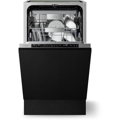 Klarstein Potpuno ugradbena perilica posuđa Velaire (45 cm) | Praktični minimalizam i visoke performanse Slike