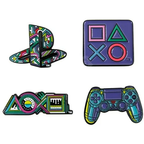 Numskull Games Merchandise Playstation Pin Badge Set