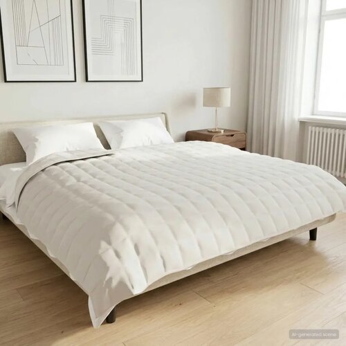  Težak pokrivač Bijela 200 x 220 cm 13 kg 100% Pamuk 205T - Bijela 200 x 220 cm 13 kg Slike