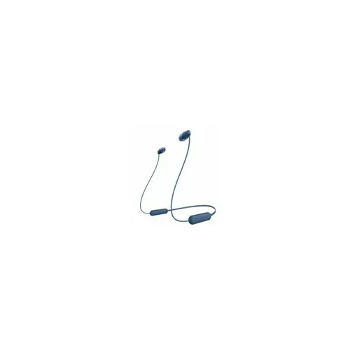 Sony slušalice WIC100L.CE7 BT, in-ear, bežične, plave