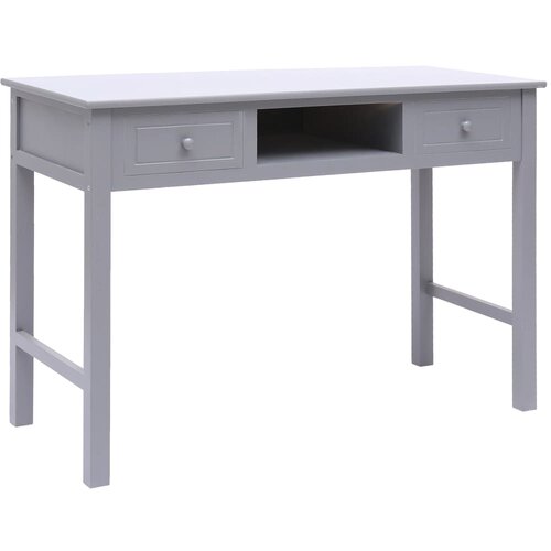  Pisaći stol sivi 110 x 45 x 76 cm drveni Cene