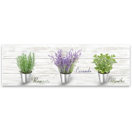 Styler Slika Canvas Shabby Herbs, 27 x 75 cm Slike