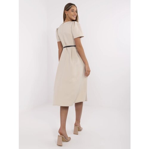 Italy Moda Dress-MI-SK-A2328.41-beige Cene