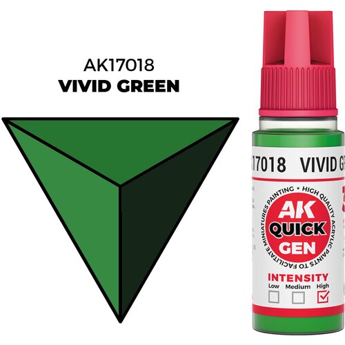 AK Interactive Vivid Green 18ml - Quick Gen Speed Paint AK17018 Cene