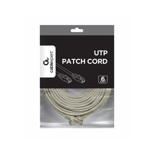 Gembird utp Cat6 patch cord, grey, 10 m Cene