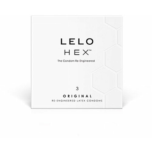 Lelo HEX™ original kondomi 3 kom Slike