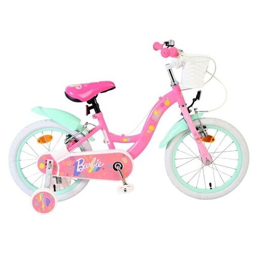 Volare dječji bicikl Barbie 16″ ružičaste boje, s dvije ručne kočnice Cene