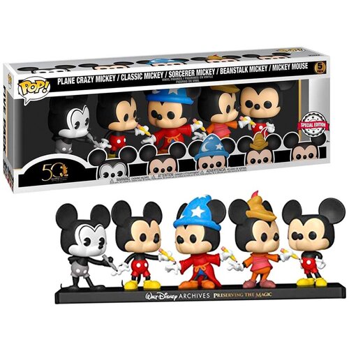 Funko POP pack 5 figures Disney Archives Mickey Exclusive Slike