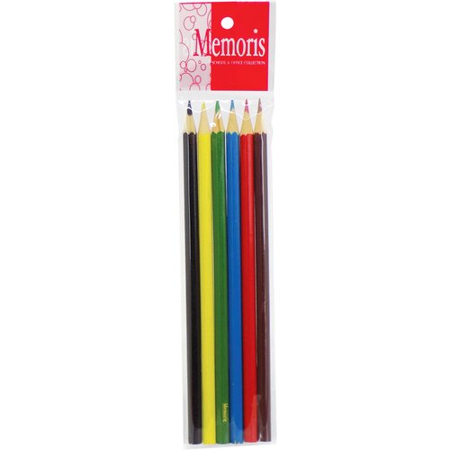 Optimum memoris colored pencil 6 kom Slike
