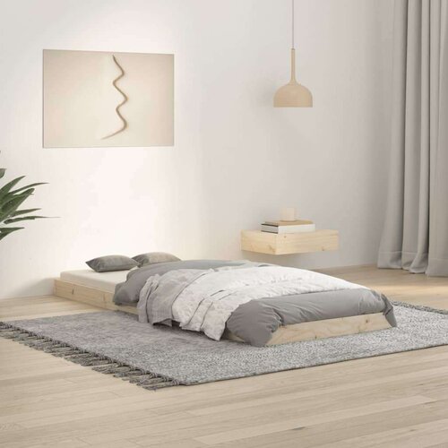 vidaXL Okvir kreveta 75 x 190 cm mali od masivne borovine Cene