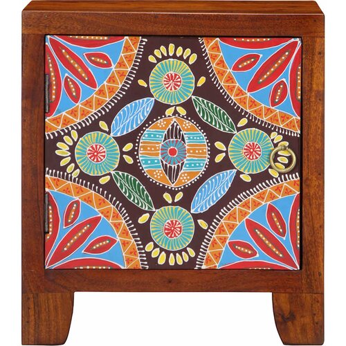Maison Chic Nočna omarica - Nočna miza 40x30x45 cm Masivni les Akacija, (21688335) Cene