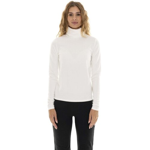 Leone 1947 Majice z dolgimi rokavi Woman Rib T-Shirt Pearl Bela Cene
