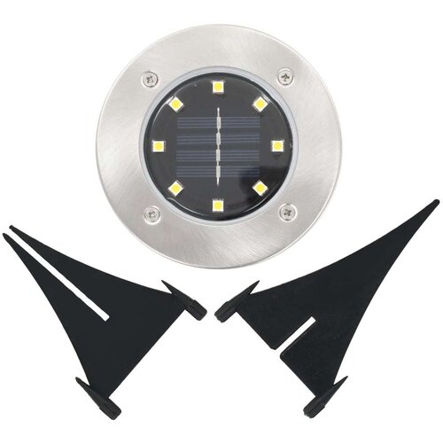 VidaXL Solarne talne svetilke 8 kosov LED toplo bela svetloba Slike