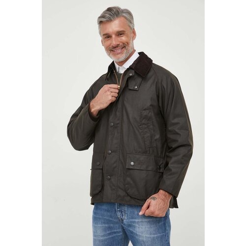 Barbour Pla&amp;scaron;či Classic Bedale Wax Jacket - Olive Zelena Slike