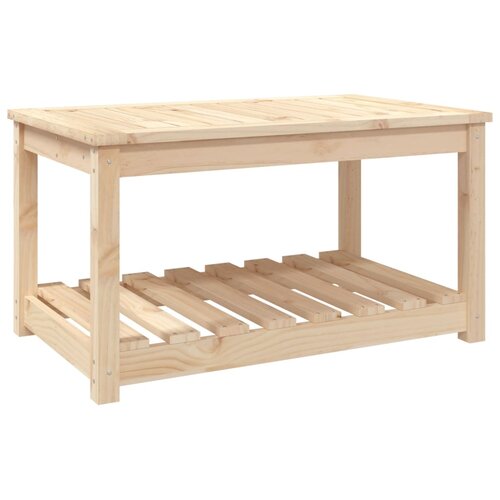  Vrtni stol 82,5 x 50,5 x 45 cm od masivne borovine Slike