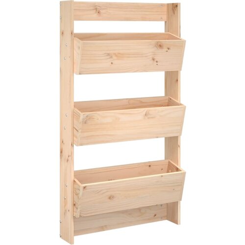 Maison Chic Stenska korita 3-nadstropna 60x18,5x110 cm trdna borovina, (21788782) Cene
