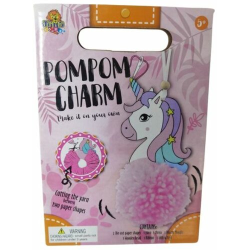  Kreativni set napravi svoj privezak za kljuceve pompom unicorn ss-19-6001 ( 63/71371 ) Cene