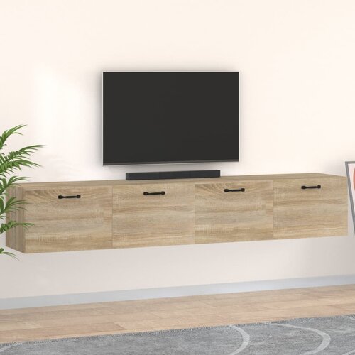  Zidni ormarići 2 kom boja hrasta sonome 100x36,5x35 cm drveni Cijene