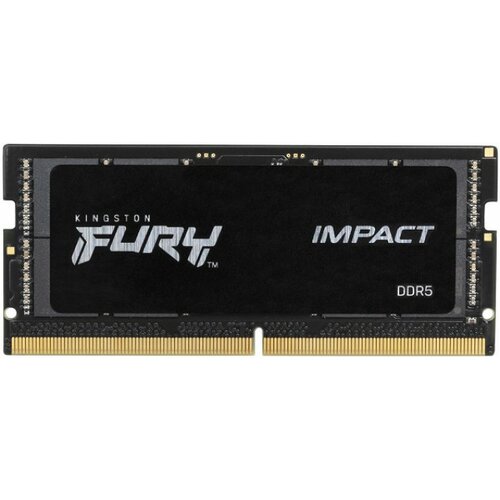 Kingston DDR5 32GB so-dimm 4800MHz [fury impact], non-ecc unbufferd, CL38 1.1V, 262-pin 2Rx8 Slike