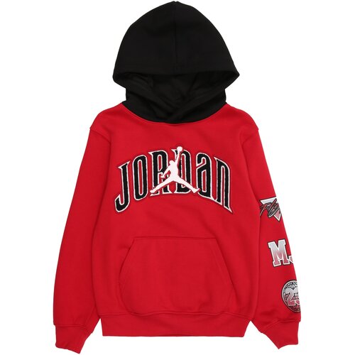 Jordan Sweater majica 'GAMETIME' crvena / crna / bijela Cijene