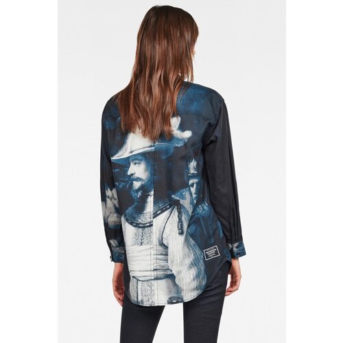 G-star Shirt - Parota bf shirt wmn l\s dark blue Slike