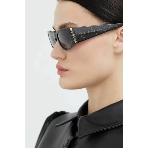 Philipp Plein Sončna očala žensko, črna barva